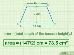 Trapesium adalah sosok dengan 4 sisi dan sepasang sisi sejajar. Cara Menghitung Luas Trapesium 8 Langkah Dengan Gambar
