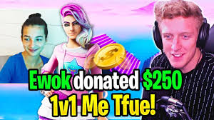 For complete results, click here. Tfue Accepts Faze Ewok 1v1 Challenge Then This Happened Pro Deaf Girl Youtube