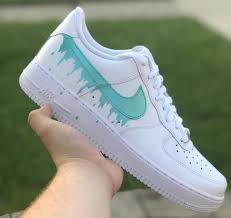 Nike Air Force 1 Tiffany Drip Nike Air Shoes Sneakers Fashion Costume Shoes