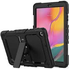 Samsung galaxy tab a 2019 10.1 full body flip cover trifold case for t510/t515. Black Samsung Galaxy Tab A 10 1 Case Heavy Duty Saharacase