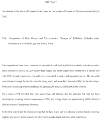 Custom Writing Thesis Abstract Writing Examples Topics