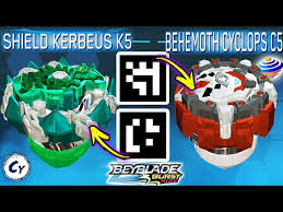 Stadiums launchers beyblade sets and more! Qr Codes Shield Kerbeus K5 Behemoth Cyclops C5 Todos Kerbeus Beyblade Burst Rise App Zankye Collab Ø¯ÛŒØ¯Ø¦Ùˆ Dideo