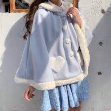 Winged Winter Cape Sd01157 Blue In 2021 Kawaii Fashion Outfits Kawaii Clothes Cute Fashion