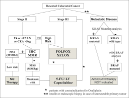 Colon and rectal cancers do not usually produce symptoms in the early stages of disease. Proposed Decision Algorithm For Adjuvant Therapy In Colon Cancer Ln Download Scientific Diagram