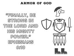 The shield of faith was used to protect the spiritual lives in the middle of the physical trials. Armor Of God Coloring Pages Worksheets Teaching Resources Tpt