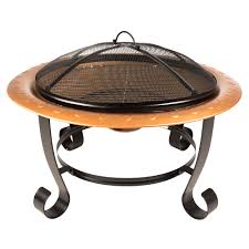 Fire pits have been in existence for a long time, but that hasn't stopped the fascination that people still have for them. Pleasant Hearth Brentwood Outdoor Fire Pit With Cooking Grid The Home Depot Canada