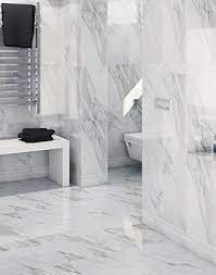 We supply a big selection of marble, limestone, slate and granite tiles available in different colours, finishes and sizes. Marble Effect Bathroom Tiles From Only 9 90 M