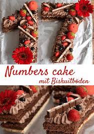 zahlentorte numbers cake kuchenmomente rezept geburtstagstorten rezepte kuchen und torten kuchen
