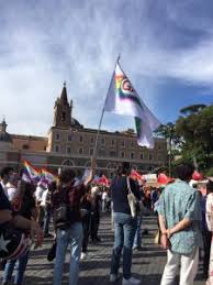 L'iniziativa del vaticano di chiedere al governo di modificare il ddl zan travalica i confini nazionali. Un Alessandrina Alla Manifestazione A Sostegno Del Ddl Zan A Roma