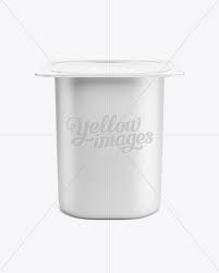Find & download free graphic resources for yogurt mockup. Yogurt Packaging Mockup In Pot Tub Mockups On Yellow Images Object Mockups