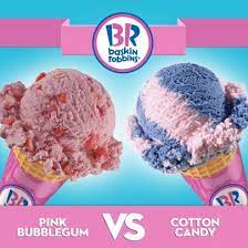 Sections show more follow today with its irresistibly sweet and slightly salty combination of creamy peanu. Baskin Robbins On Twitter Pink Bubblegum Or Cotton Candy Which One Brings Out The Kid In You Brflavors Http T Co Tyovqwr4y9