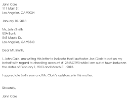 It is a legal document and provides someone an authority to act on other person's behalf. Authorization Letter Format How To Write With Examples