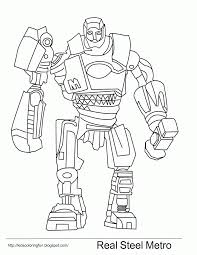 Real Steel Coloring Real Steel Coloring Pages For Boys Superhero Coloring Pages