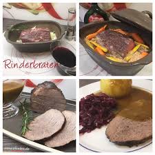 Rinderbraten Mit Rotweinsosse Aus Dem Ofenmeister Von Pampered Chef Rinderbraten