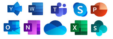 The four major office icons, word, excel, powerpoint and outlook should have easily distinguishable color palettes. New Office Icon Set Microsoft Tech Community