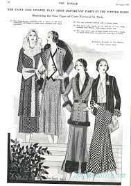 Fashions For Winter 1931 From The Nz Mirror Vintage Fashion 1930s Vintage Hollywood Glamour Fashion 1930s