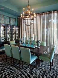 This gray is almost a greige, and its versatility makes it perfect in almost any setting. Eclectic Dining Room In Soft Turquoise And Brown Hgtv