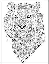 Tiger printable coloring pages are a fun way for kids of all ages to develop creativity focus motor skills and color recognition. Pin On Colouring Pages