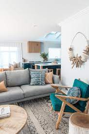 From 70s Brick Box To Timeless Beach House Beach House Furniture Beach House Decor Living Room Beach House Interior Design