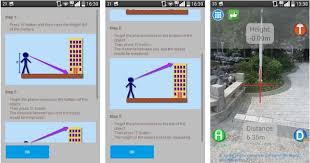 Misurando l'angolo con cui viene inquadrata la base dell'oggetto si hanno tre dati che permettono al tool di calcolare la distanza. App Per Misurare Distanze Con Android Giardiniblog