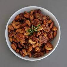 Rosemary Chipotle Spiced Nuts Nut Recipes Appetizer Recipes Spiced Nuts