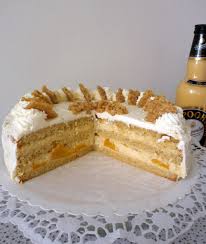 Vanillecreme zubereiten für die vanillecreme 5 esslöffel milch abnehmen, in eine schüssel geben und gut mit den vanillezucker, den eigelben, dem mehl und dem. Mandel Vanillecreme Torte Mit Verpoorten Original Kuchenrezepte Mit Eierlikor Verpoorten