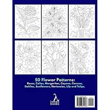 You'll see floral, animal, circular, geometric, and more unique mandalas in all sorts of shapes and sizes. Buy Large Print Coloring Book Easy Flower Illustration For Beginners And Adults Paperback Large Print June 29 2020 Online In Turkey B08bwcl4fj