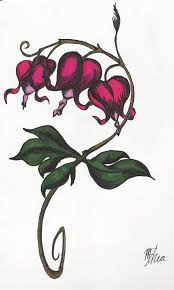 Pin By Tattoomaze On Tatoo Ideas Heart Flower Tattoo Bleeding Heart Tattoo Broken Heart Tattoo