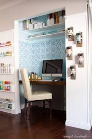 Storage should be top priority in all home office designs. Office Craft Room Reveal 100 Room Challenge Houseful Of Handmade