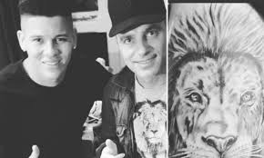 At the age of 10, rojo became a member of estudiantes de la plata. Marcos Rojo Makes The Most Of His Free Time As Manchester United Defender Adds New Tattoo To His Extensive Collection Daily Mail Online