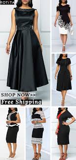 Free Shipping Easy Return Usd 8 00 Off Over Usd 75 00 Usd 15 00 Off Over Usd 125 00 Semi Formal Dresses Black Black Dress Formal African Clothing Styles