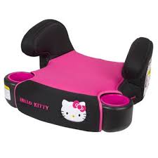 Seat Your Growing Child Comfortably And Happily In The Baby Trend Hybrid No Back Booster Car Seat In Hello Kit Booster Car Seat Car Seats Hello Kitty