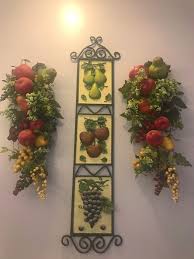 Home Interiors Large 3 Pcs Lot Of Fruit Wall Decor Home Kitchen Collectibles Ebay House Interior Kitchen Decor Interior