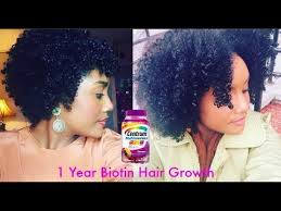 Biotin reinforces hair by delivering essential nutrients that coat each strand. 1 Year Biotin Hair Growth Results Youtube