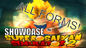 Want extra boost and power in super saiyan simulator 3? Super Saiyan Simulator 2 All Forms Roblox Youtube