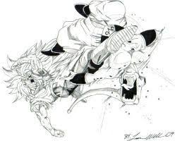 Ssj 3 Goku Vs Kid Buu By Trunks24 Goku Vs Kid Buu Dragon Ball Super Art Goku