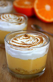 Creme De Mandarine Meringuee Amandine Cooking Recettes Sucrees Verrine Dessert Recette