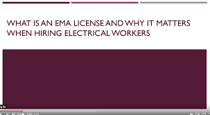 As A Provider Of Ema License Renewal Services In Singapore Allow Us To Enlighten You Further What The License Means And Electrical Workers Worker Electricity