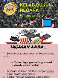  memelihara satu cara hidup demokratik. Tayangan Kelab Rukun Negara