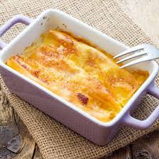 Cannelloni A La Carbonara Recette Carbonara Cannelloni Fromage Au Four
