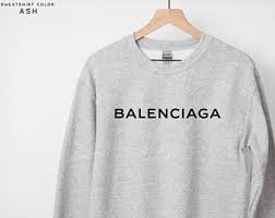 Balenciaga logo print hoodie quantity. Balenciaga Hoodie Etsy