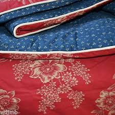 Fulvous orange tribal pattern bedspread woven cotton tapestry bedding ~ full: Chaps Ralph Lauren Telluride Red Tan Floral King Comforter 4pc Set King Comforter King Comforter Sets Ralph Lauren Bedding