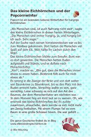 Elke Braunling Das Kleine Eichhornchen Und Der Popcornwinter Popcorn Ist Ein Besonder Geschichten Fur Kinder Lustige Geschichten Fur Kinder Kindergeschichten