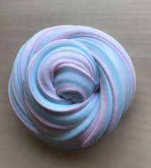 8oz Big Ultimate Bubblegum Cotton Candy Blue And Pink Pastel Slime And Squishy Fluffy Slime Slime Floam