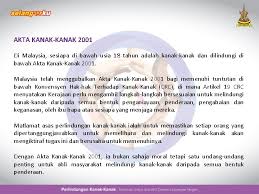 Ia pada mulanya merupakan sebuah portfolio di bawah jabatan perdana menteri dan dipegang oleh seorang menteri. Prakata Setiap Kanakkanak Itu Adalah Anak Kita Every