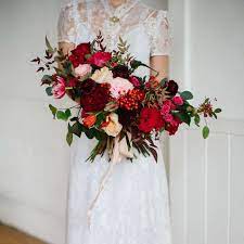 Maybe you can get ideas. 22 Romantic Red Wedding Bouquets