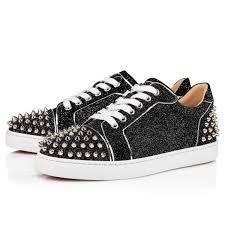 Black And Silver Shoes Vieira 2 Flat Black Silver Crosta Comete Women Shoes Christian Louboutin In 2020 With Images Christian Louboutin Shoes Christian Louboutin Women Shoes