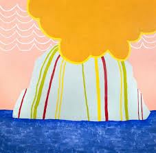 Gauche & posca on canvas. Levi S Aesthetic Painting By Marissa Mix Saatchi Art