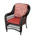 Canvas Catalina Collection Wicker Patio Armchair Canadian Tire Wicker Sofa Patio Seat Cushions Wicker Chair