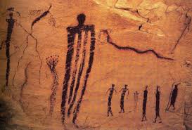 Ancient Cave Painting Sego Canyon Utah Prehistoric Cave Paintings Cave Paintings Petroglyphs Art